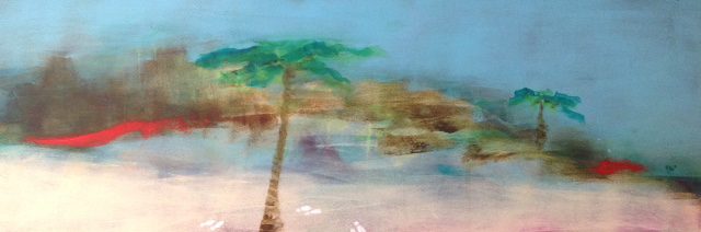 Peinture. Robinson. 20x60cm