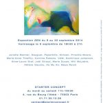 Peinture-Exposition-Starter galerie 2014